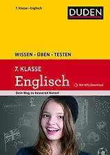 Kartonierter Einband Wissen  Üben  Testen: Englisch 7. Klasse von Annette Schomber, Anja Steinhauer