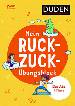 Kartonierter Einband Mein Ruckzuck-Übungsblock Das Abc 1. Klasse von Barbara Münch, Beate Schreiber