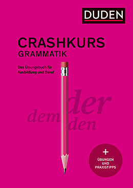 Kartonierter Einband Crashkurs Grammatik von Anja Steinhauer