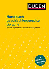Kartonierter Einband Handbuch geschlechtergerechte Sprache von Gabriele Diewald, Anja Steinhauer
