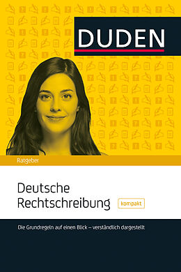 Couverture cartonnée DUDEN  Deutsche Rechtschreibung kompakt de Christian Stang