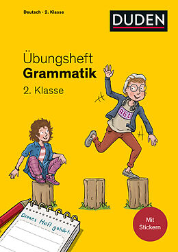 Kartonierter Einband Übungsheft - Grammatik 2.Klasse von Maria Geipel