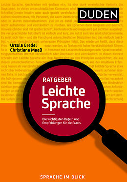 Couverture cartonnée Ratgeber Leichte Sprache de Ursula Bredel, Christiane Maaß