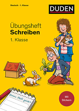 Kartonierter Einband Übungsheft - Schreiben 1. Klasse von Susanne Mertens