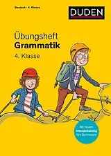 Kartonierter Einband Übungsheft - Grammatik 4. Klasse von Maria Geipel