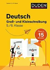 Kartonierter Einband Deutsch in 15 Min - Groß- und Kleinschreibung 5./6. Klasse von Marion Clausen