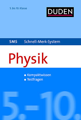 Kartonierter Einband SMS Physik 5.-10. Klasse von Horst Bienioschek