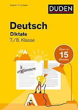 Kartonierter Einband Deutsch in 15 Minuten - Diktate 7./8. Klasse von Anna Speiser