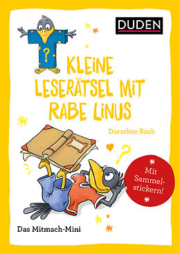 Kartonierter Einband Duden Minis (Band 38)  Kleine Leserätsel mit Rabe Linus von Dorothee Raab