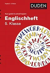 Kartonierter Einband Englischheft 5. Klasse - kurz geübt & schnell kapiert von Ingrid Preedy, Brigitte Seidl