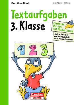 Kartonierter Einband Einfach lernen mit Rabe Linus  Textaufgaben 3. Klasse von Dorothee Raab