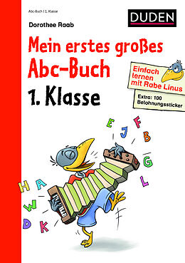 Kartonierter Einband Einfach lernen mit Rabe Linus  Mein erstes großes Abc-Buch von Dorothee Raab