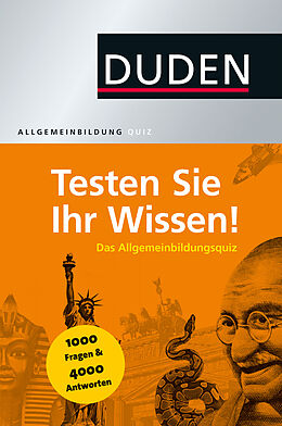 E-Book (epub) Duden Allgemeinbildung  Testen Sie Ihr Wissen! von Dudenredaktion, Jürgen C. Hess