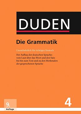 E-Book (pdf) Duden  Die Grammatik von Dudenredaktion