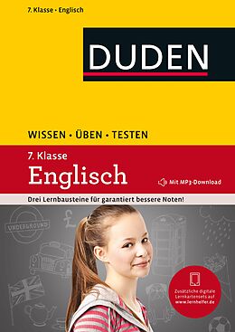 E-Book (pdf) Wissen  Üben  Testen: Englisch 7. Klasse von Annette Schomber, Anja Steinhauer