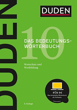 E-Book (pdf) Duden  Das Bedeutungswörterbuch von 