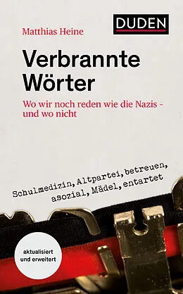 E-Book (epub) Verbrannte Wörter von Matthias Heine