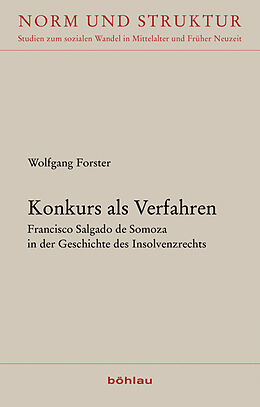 Fester Einband Konkurs als Verfahren von Wolfgang Forster
