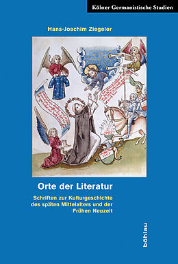 Kartonierter Einband Orte der Literatur von Hans-Joachim Ziegeler
