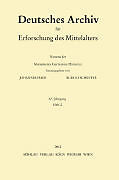 Fester Einband Deutsches Archiv für Erforschung des Mittelalters von 