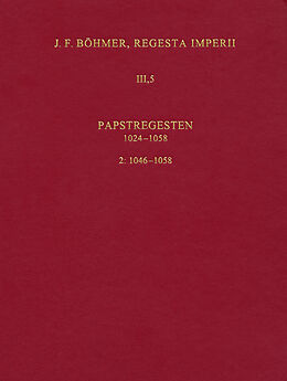 Fester Einband J.F. Böhmer, Regesta Imperii von 