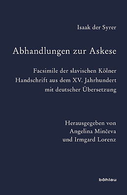 Fester Einband Abhandlungen zur Askese von Angelina Minceva