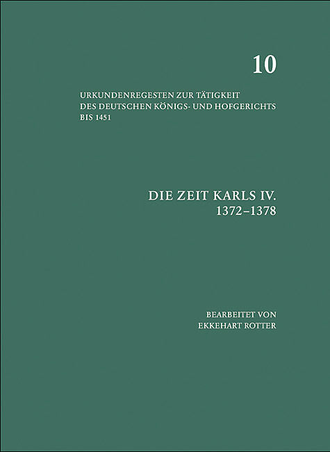 Die Zeit Karls IV. (1372  1378)