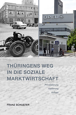 Fester Einband Thüringens Weg in die Soziale Marktwirtschaft von Franz Schuster