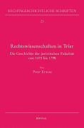 Fester Einband Rechtswissenschaften in Trier von Peter Krause