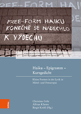 Fester Einband Haiku  Epigramm  Kurzgedicht von Christine Gölz, Alfrun Kliems, Birgit Krehl