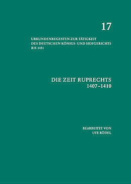 Fester Einband Die Zeit Ruprechts (14071410) von Ute Rödel