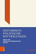 E-Book (pdf) Historisch-politische Mitteilungen von Michael Borchard, Thomas Brechenmacher, Günter Buchstab