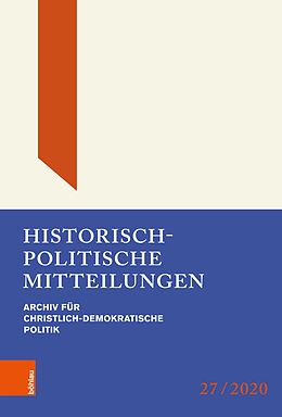E-Book (pdf) Historisch-Politische Mitteilungen von Michael Borchard, Thomas Brechenmacher, Günter Buchstab