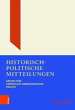 E-Book (pdf) Historisch-Politische Mitteilungen von Michael Borchard, Thomas Brechenmacher, Günter Buchstab