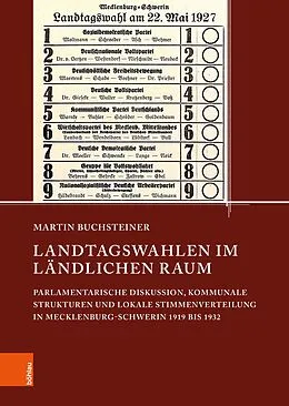 E-Book (pdf) Landtagswahlen im ländlichen Raum von Martin Buchsteiner