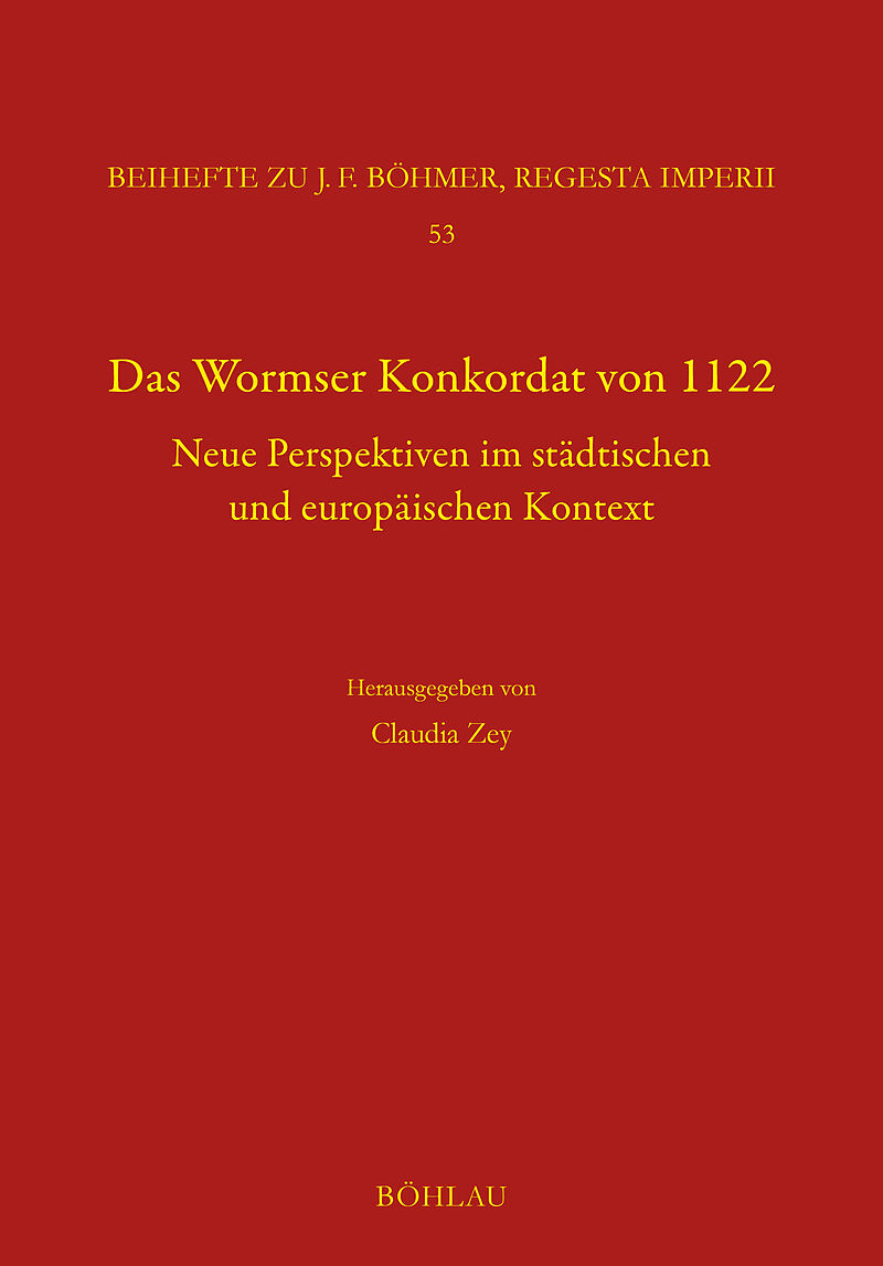 Das Wormser Konkordat von 1122