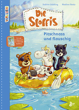 Fester Einband Die Stoffis - Pitschnass und flauschig (Band 3) von Sabine Städing