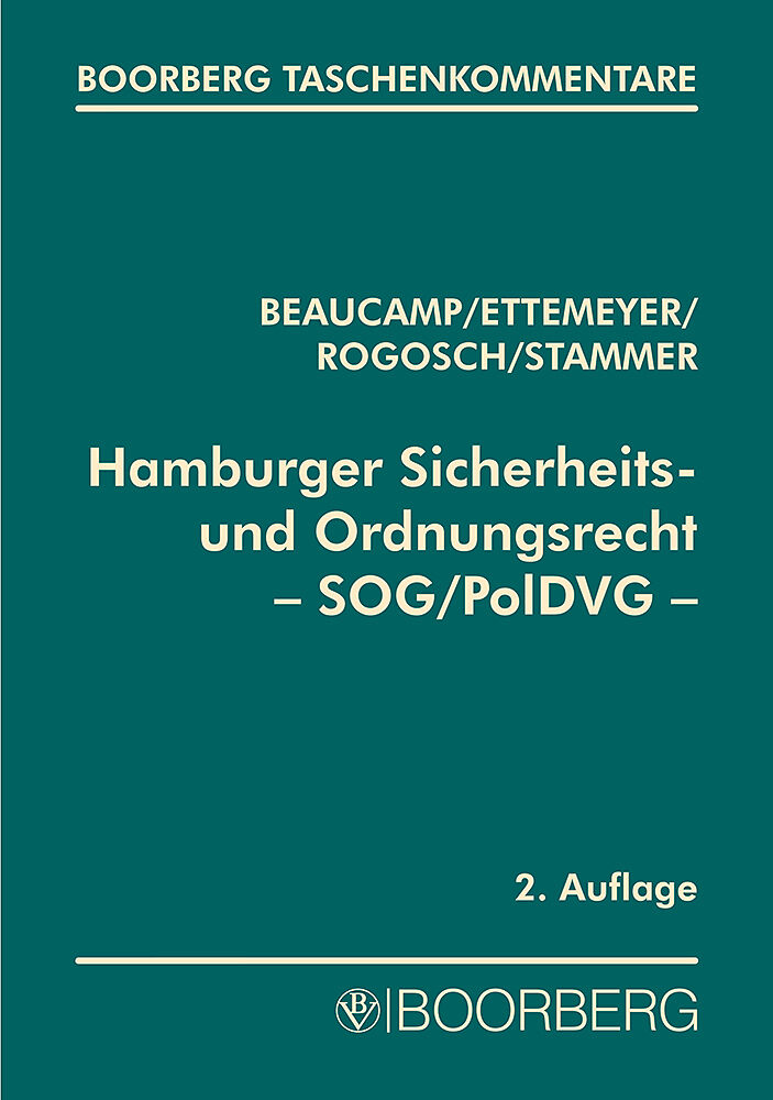Hamburger Sicherheits- und Ordnungsrecht (SOG/PolDVG)