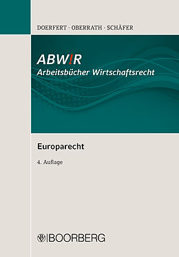 E-Book (pdf) Europarecht von Carsten Doerfert, Jörg-Dieter Oberrath, Peter Schäfer