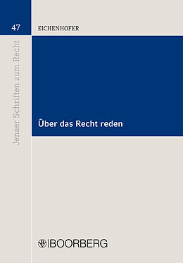 E-Book (pdf) Über das Recht reden von Eberhard Eichenhofer