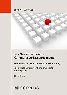 E-Book (pdf) Das Niedersächsische Kommunalverfassungsgesetz von Heinrich Albers, Stefan Wittkop