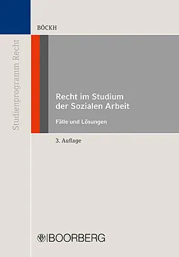E-Book (pdf) Recht im Studium der Sozialen Arbeit von Fritz Böckh