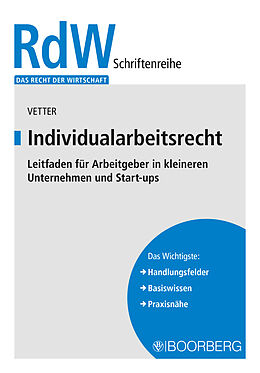 E-Book (pdf) Individualarbeitsrecht von Christian Vetter