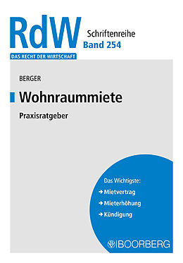 E-Book (pdf) Wohnraummiete von Hannes Berger