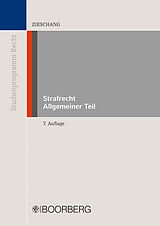 E-Book (pdf) Strafrecht Allgemeiner Teil von Frank Zieschang