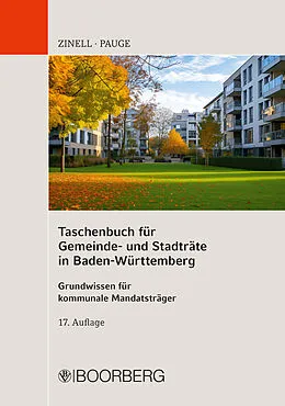 E-Book (pdf) Taschenbuch für Gemeinde- und Stadträte in Baden-Württemberg von Luisa Pauge, Dr. Herbert O. Zinell