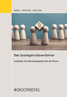 E-Book (pdf) Das Sozialgerichtsverfahren von Robert Horn, Julia Pfeffer, Henning Müller