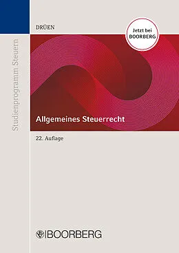 E-Book (pdf) Allgemeines Steuerrecht von Klaus-Dieter Drüen