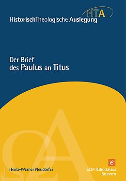 E-Book (pdf) Der Brief des Paulus an Titus von Heinz-Werner Neudorfer