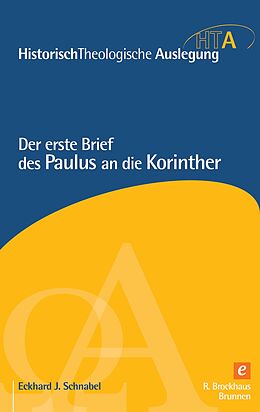 E-Book (pdf) Der erste Brief des Paulus an die Korinther von Eckhard J. Schnabel